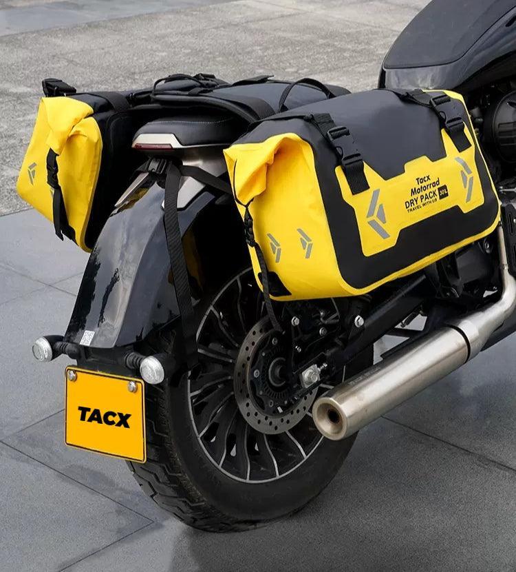 TACX™ 2-in-1 Detachable Waterprof Motorcycle Saddlebag / Pannier Bag - OVERLANDERS Outfitter