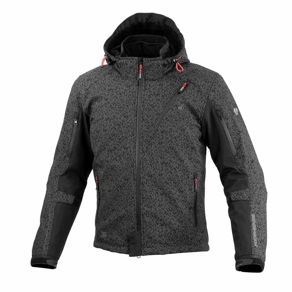 Bean's Moto Booth KOMINE™ Japanese motorcycle insulated riding jacket for autumn and winter, designed for racing and riding comfort.