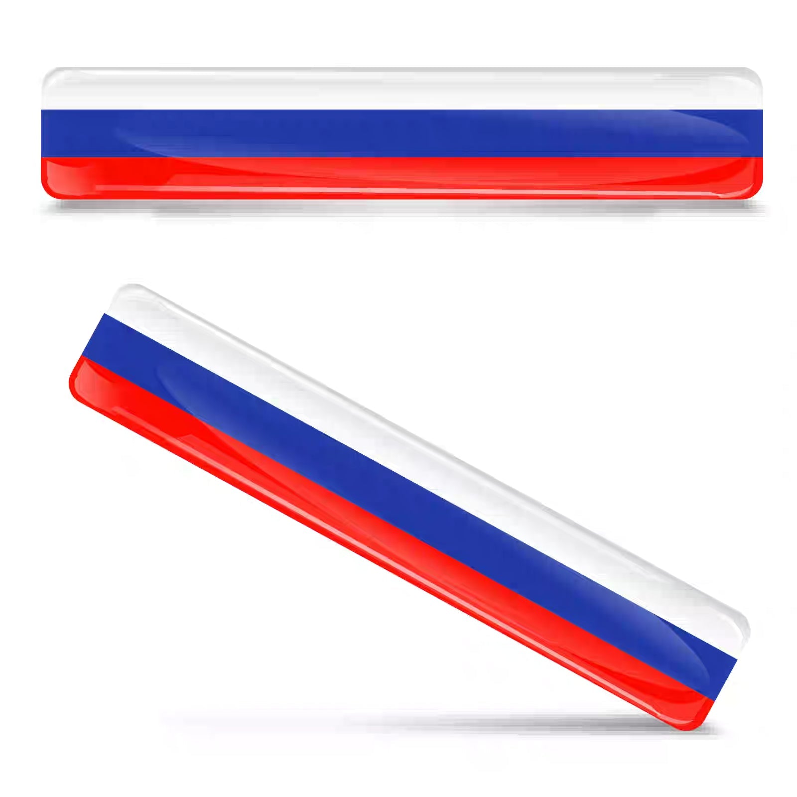 Colorful 3D national flag motorcycle helmet stickers by Bean's Moto Booth, decorative decal for helmets.