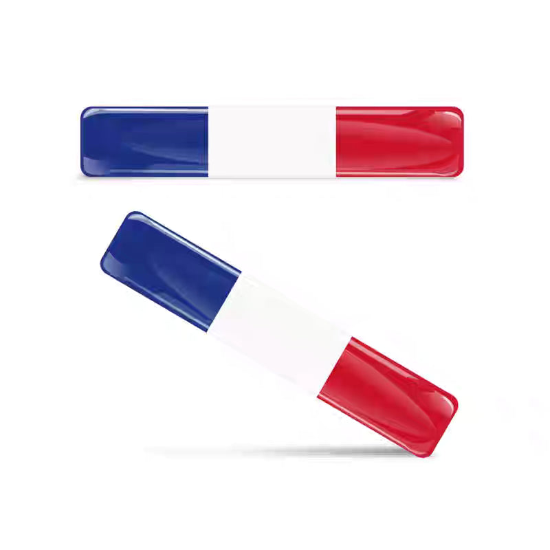 3D national flag motorcycle helmet decoration stickers by Bean's Moto Booth, featuring vibrant flag designs on helmet decals.