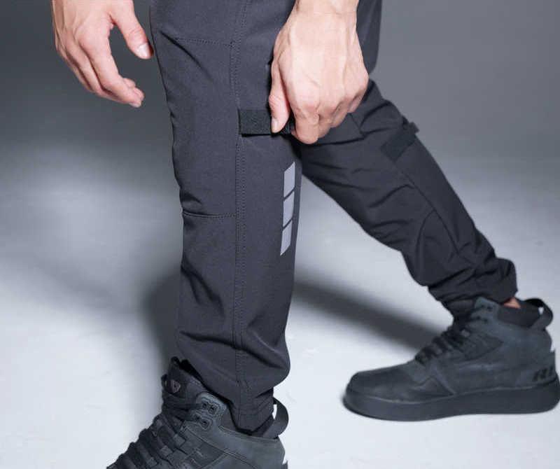 Bean's Moto Booth CC™ Warm Current winter waterproof motorcycle riding pants with reinforced knee areas and adjustable waistband.