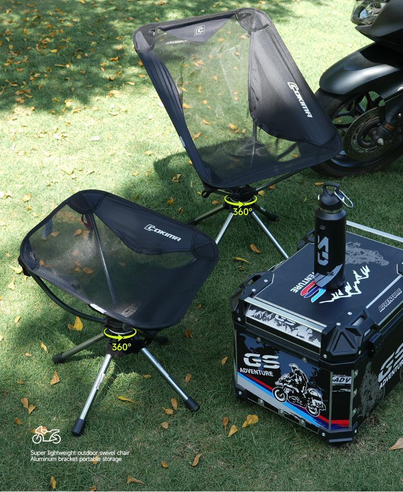 Portable Ultra-Light 360-Degree Swivel Folding Camping Chair - OVERLANDERS Outfitter
