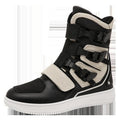 Bean's Moto Booth 4 Seasons StormRider high-top motorcycle riding shoes with reinforced toe and ankle support.