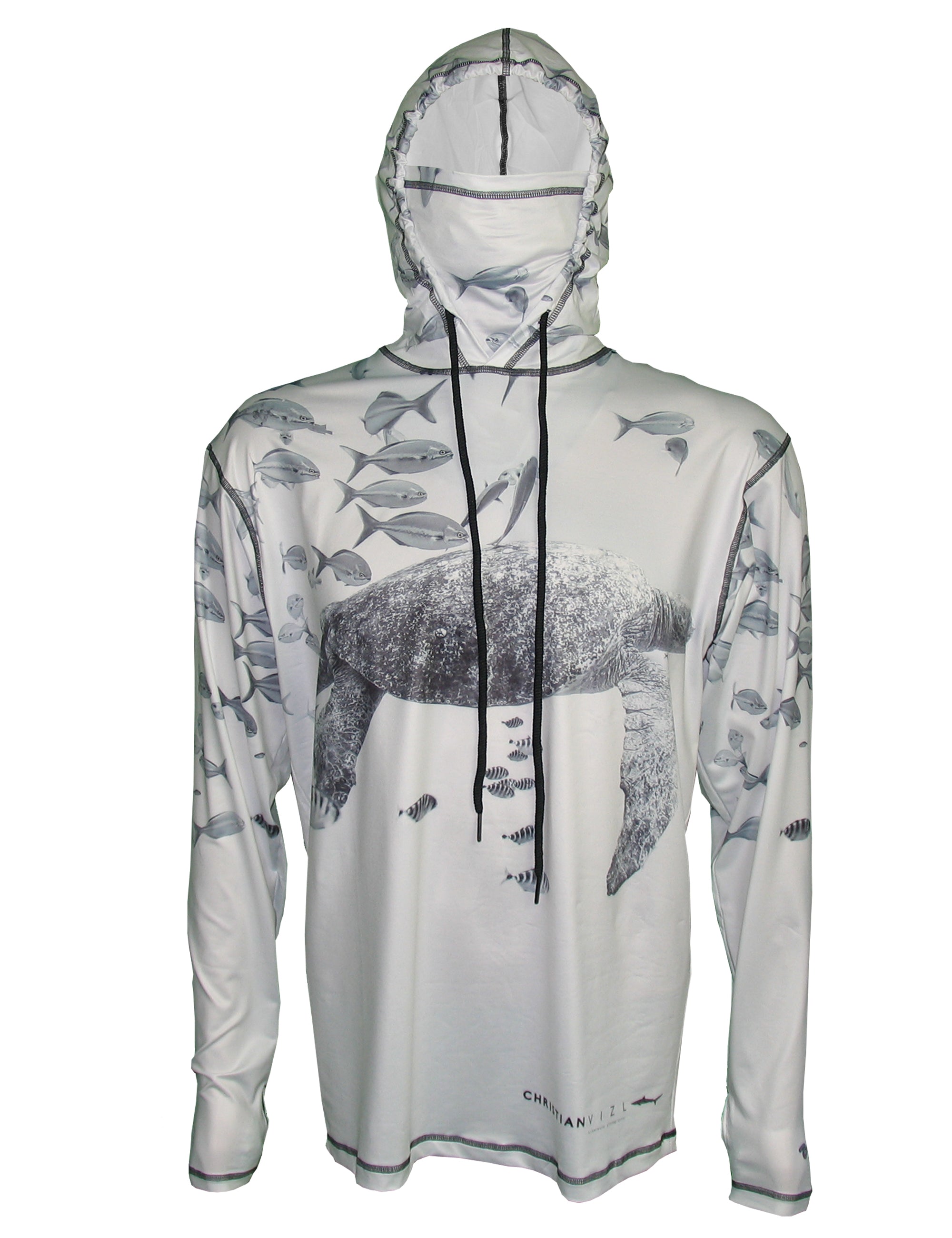 Sea Turtle Lightweight Ocean Graphic Hoodie - OVERLANDERS Outfitter