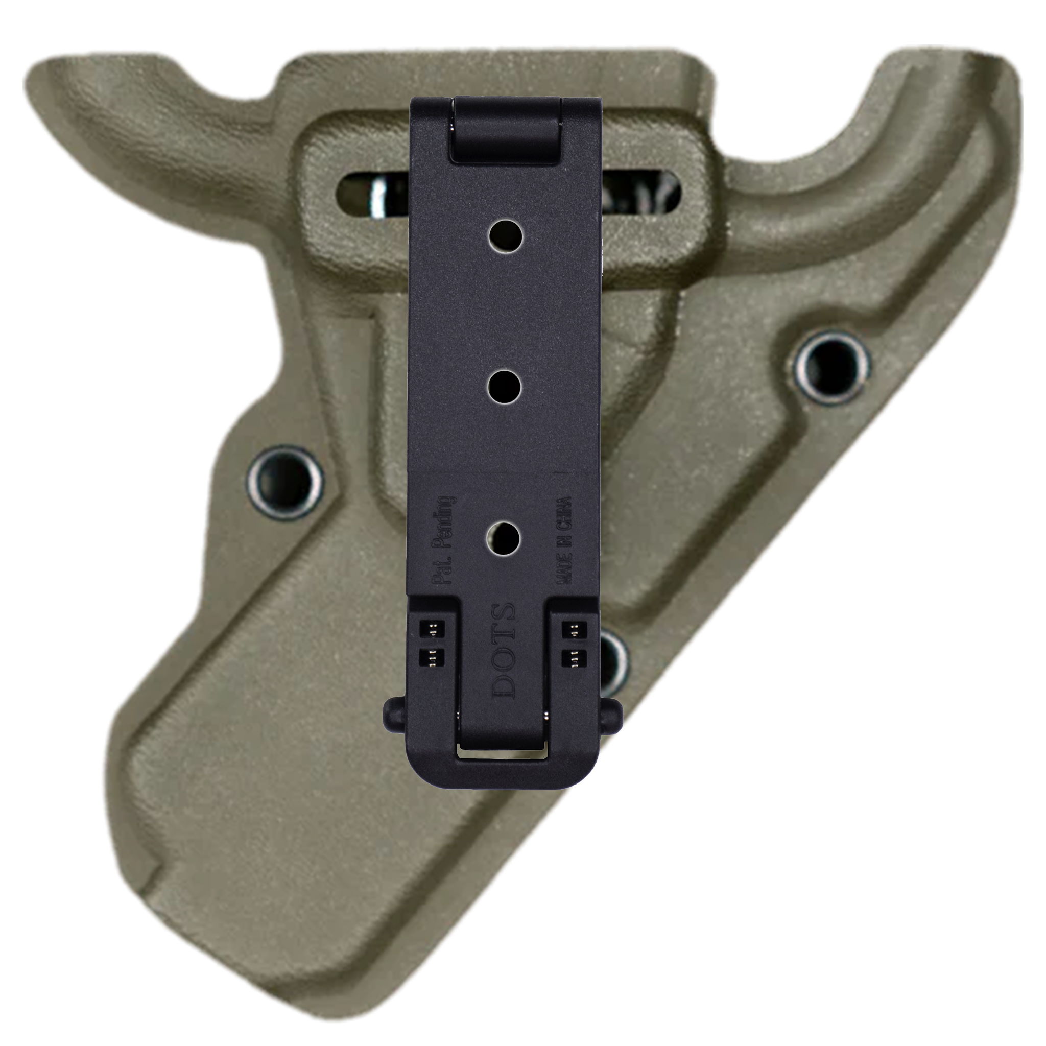 Olive Drab MINI Compact EMT and First Responders Rescue Shears Kydex Holder | ONE SHEAR® - OVERLANDERS Outfitter