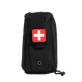 On-Hand First Aid Kit by Emerge Survival with various medical supplies and tools displayed in a compact case.