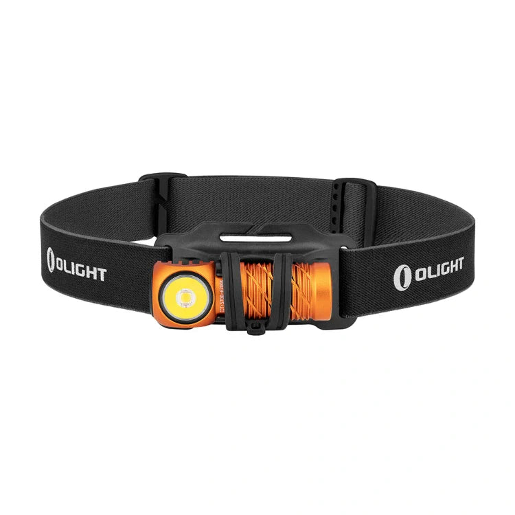 OLIGHT PERUN2MINIOG Perun 2 Mini LED Rechargeable Headlamp - Orange - OVERLANDERS Outfitter