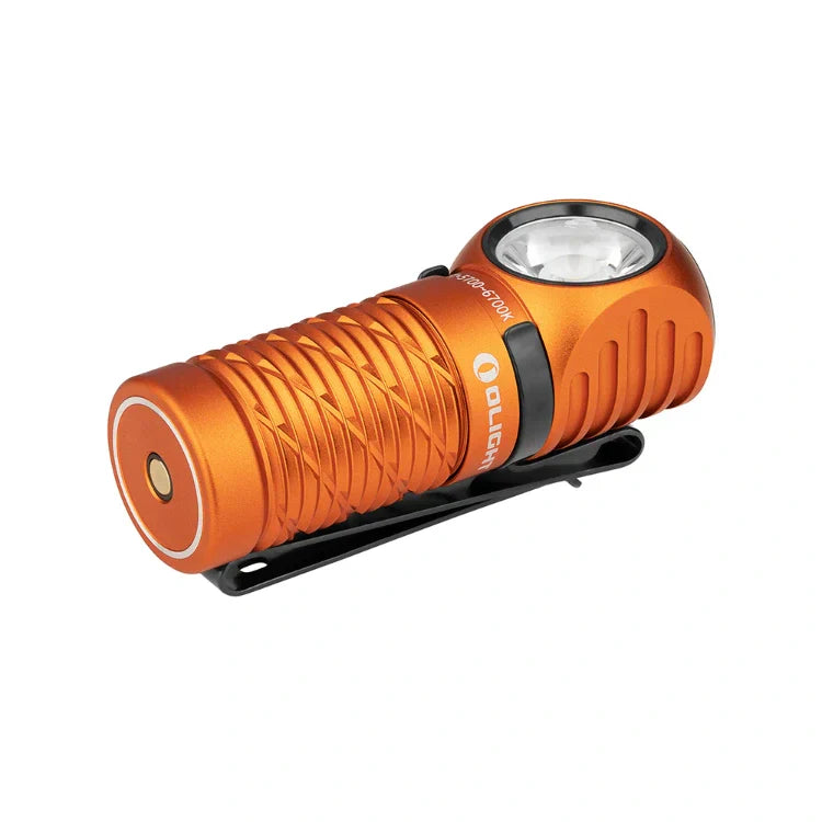 OLIGHT PERUN2MINIOG Perun 2 Mini LED Rechargeable Headlamp - Orange - OVERLANDERS Outfitter