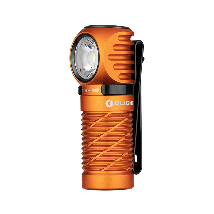 OLIGHT PERUN2MINIOG Perun 2 Mini LED Rechargeable Headlamp - Orange - OVERLANDERS Outfitter