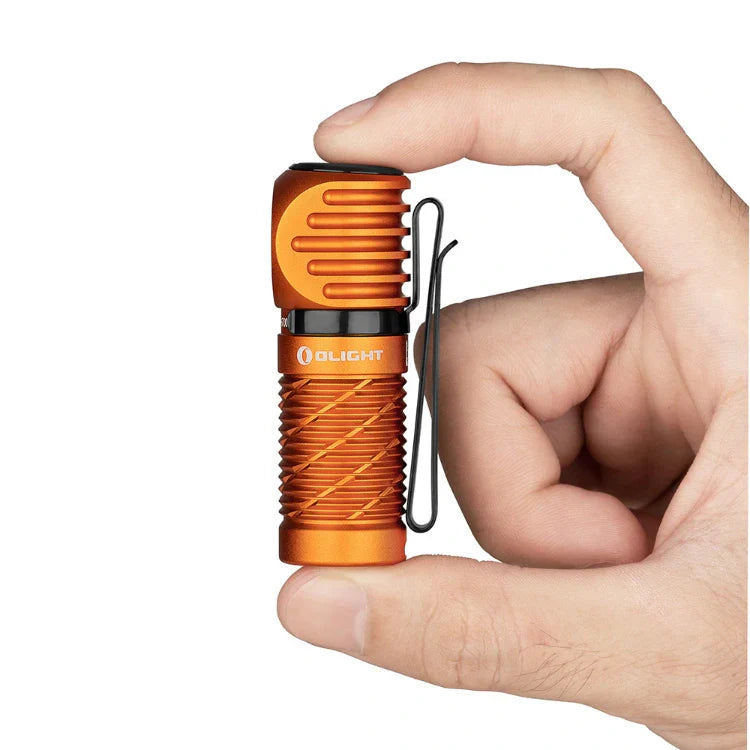 OLIGHT PERUN2MINIOG Perun 2 Mini LED Rechargeable Headlamp - Orange - OVERLANDERS Outfitter