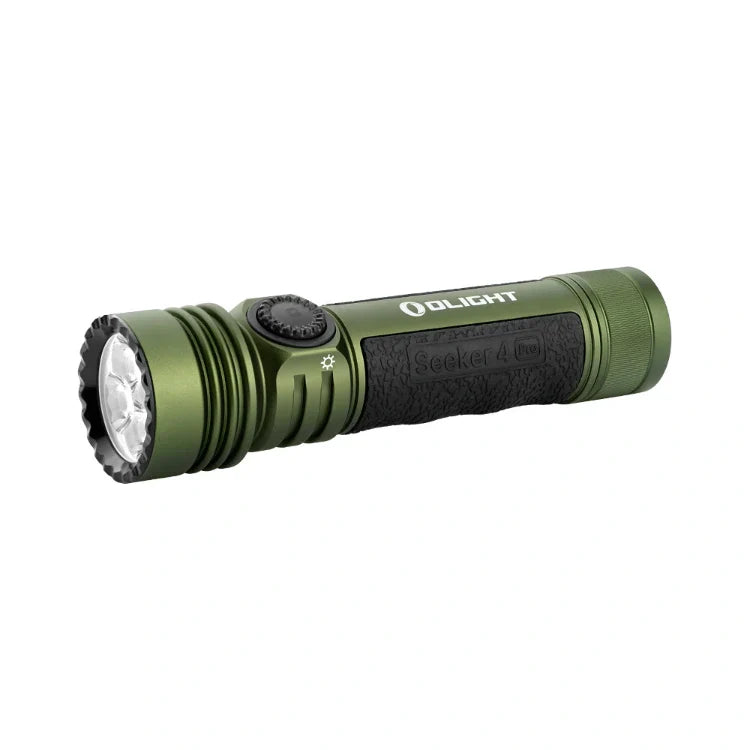 OLIGHT SEEKER4PROODG Seeker 4 Pro High Power Flashlight - OD Green CW(5700~7000K) - OVERLANDERS Outfitter