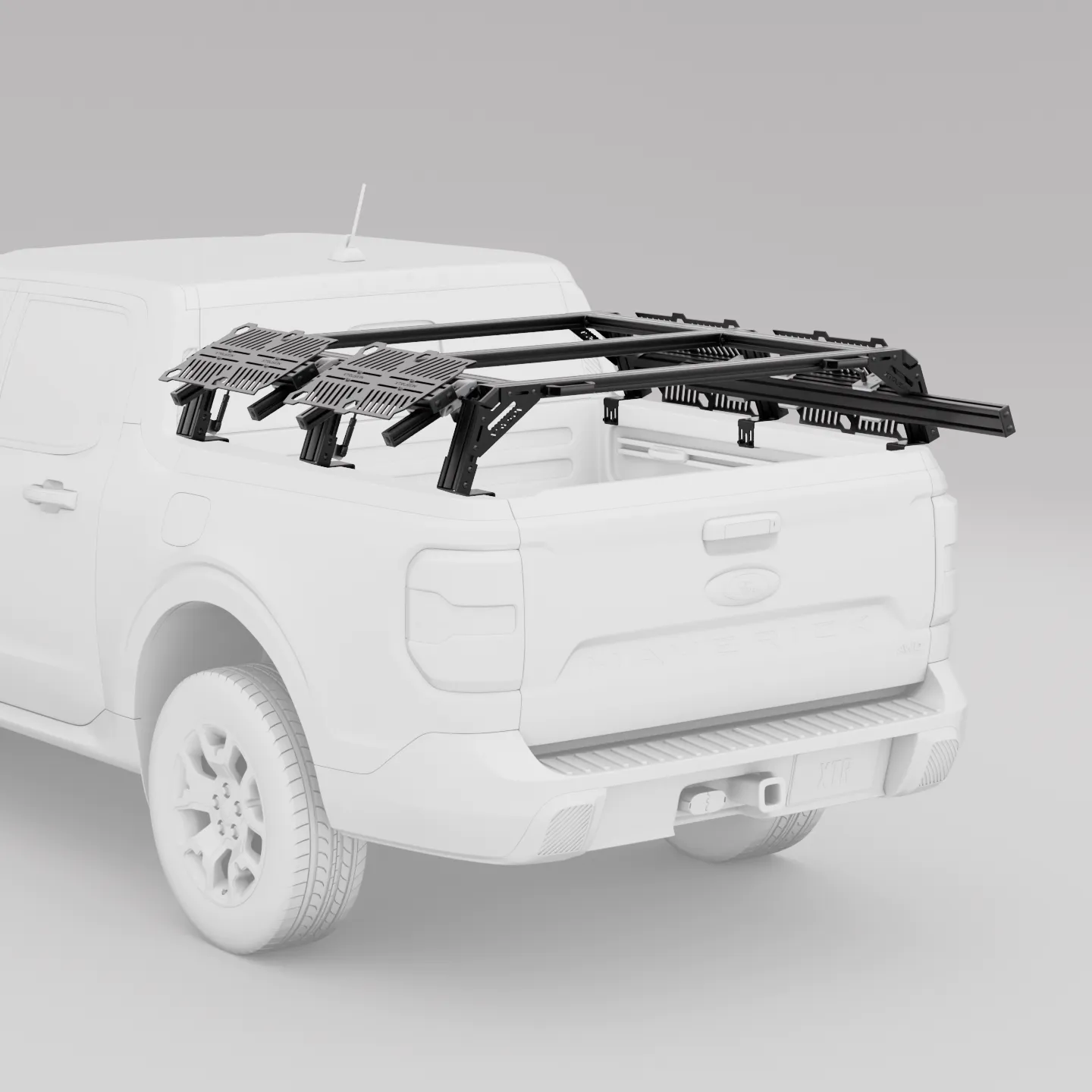 Ford Maverick Bed Rack | XTR3 Popular Builds + MOLLE Packages - OVERLANDERS Outfitter