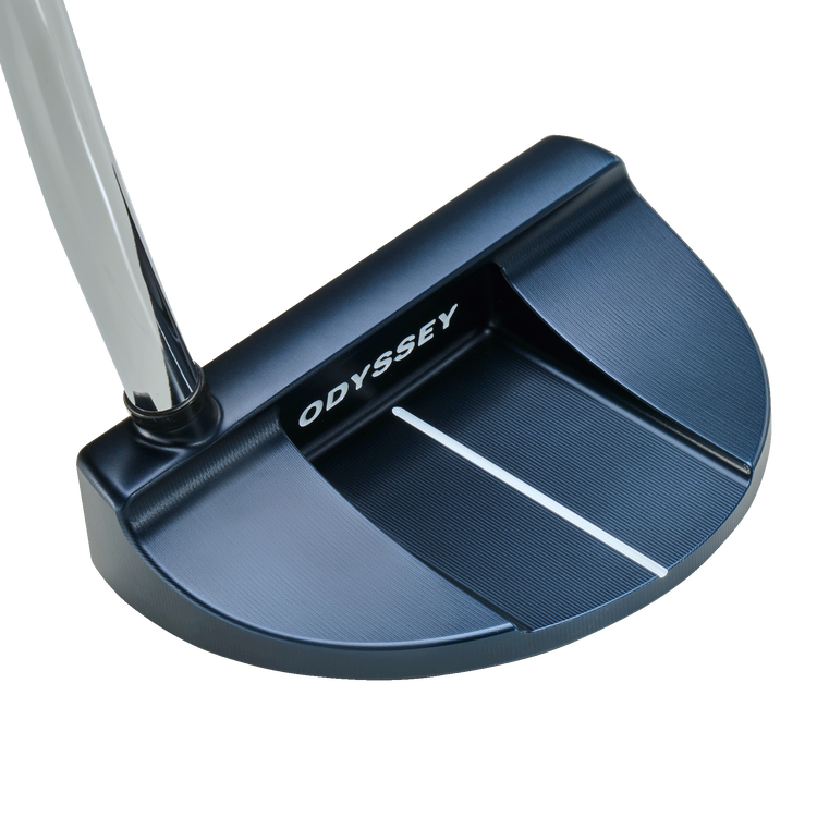 Odyssey AI-ONE MILLED SIX T DB putter by ParWestGolf, showcasing a sleek design with milled face and custom grip for golf putting