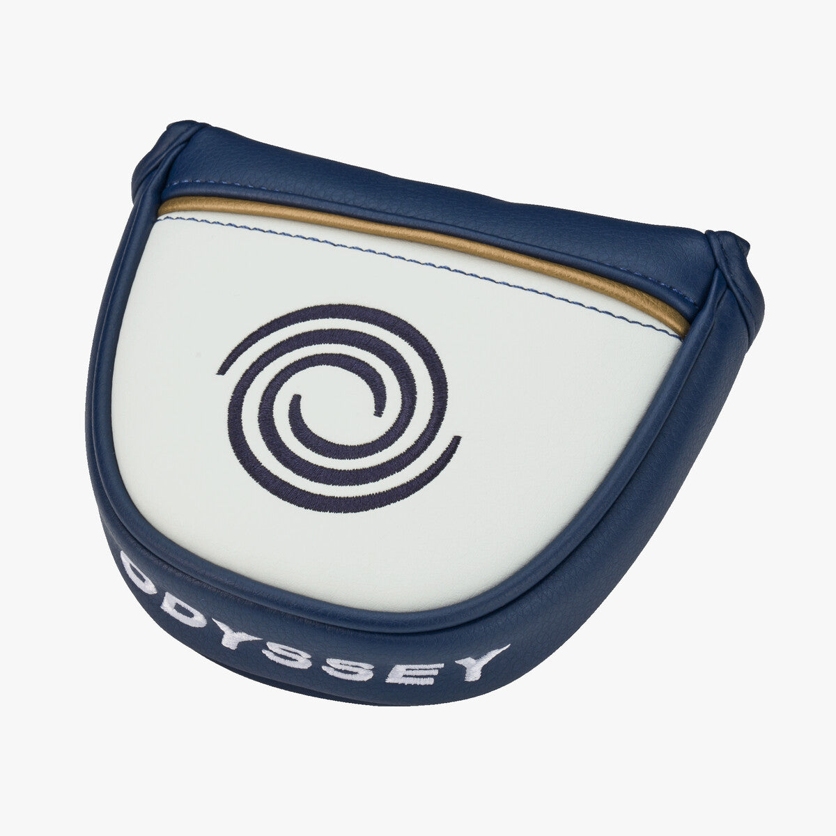 Odyssey Ai-ONE Milled Seven T-DB putter with a sleek silver finish and mallet-style head, designed for precision putting.