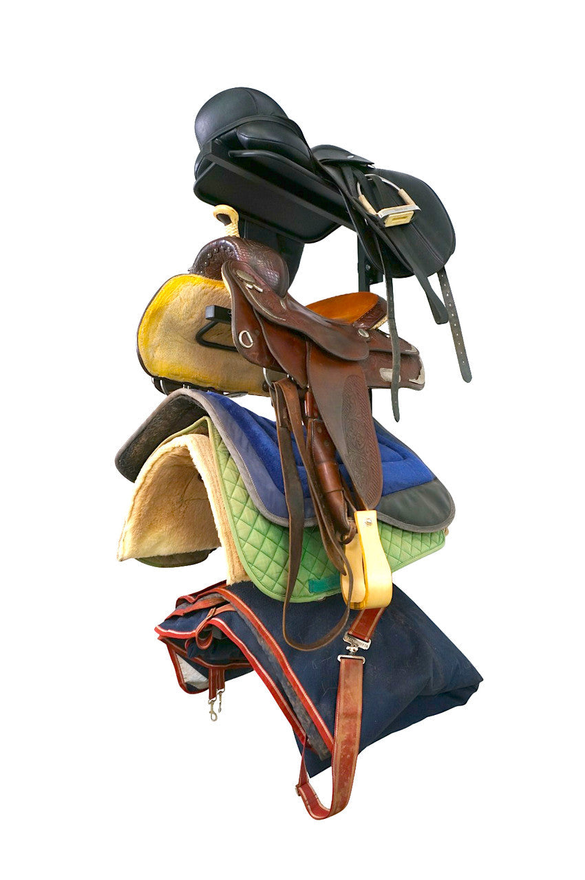 Loudoun English & Western Horse Saddle Storage Rack - OVERLANDERS Outfitter