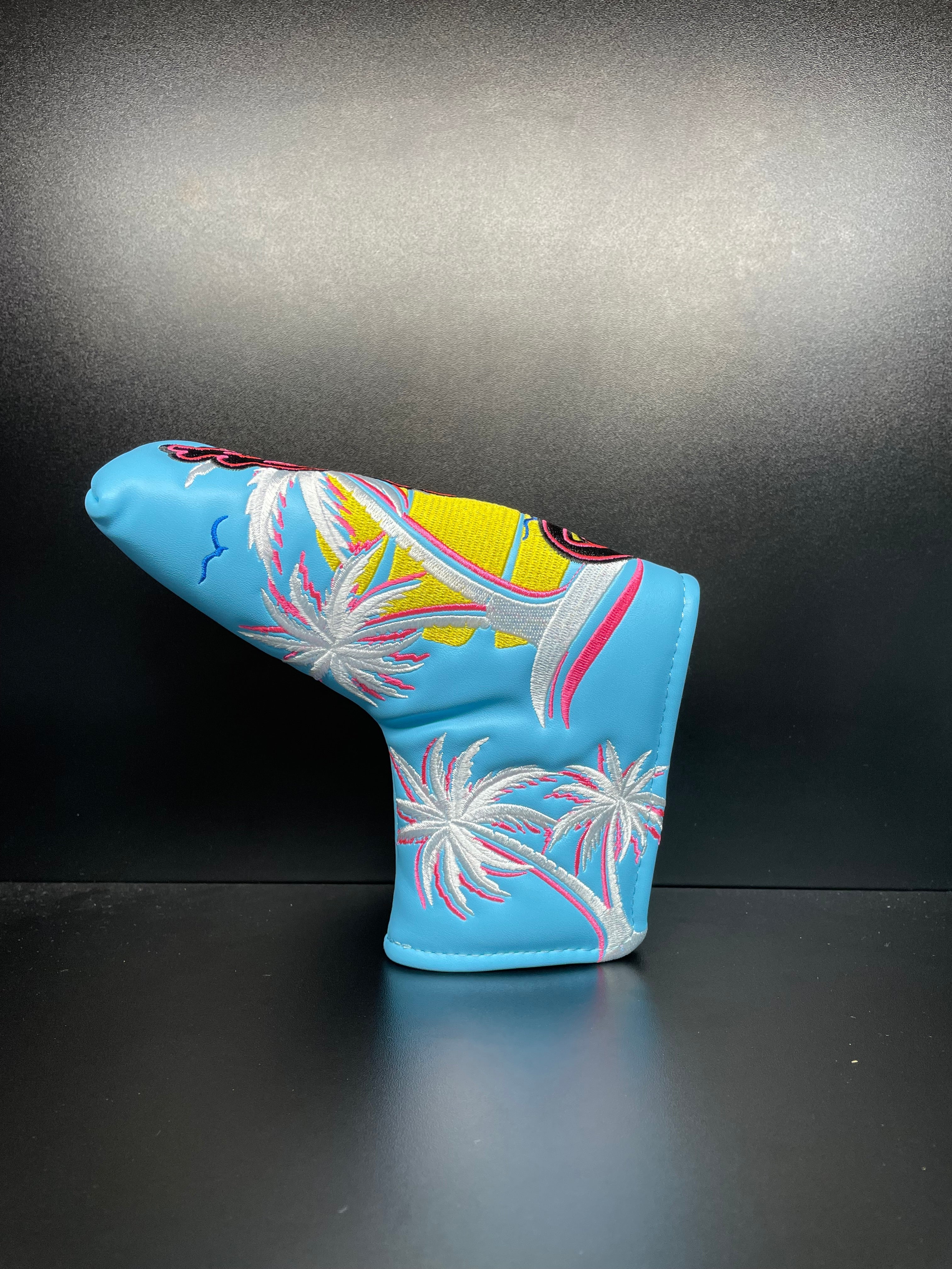 ParWestGolf Only Pars Fan Club golf club headcover featuring a colorful design and soft fabric for club protection.