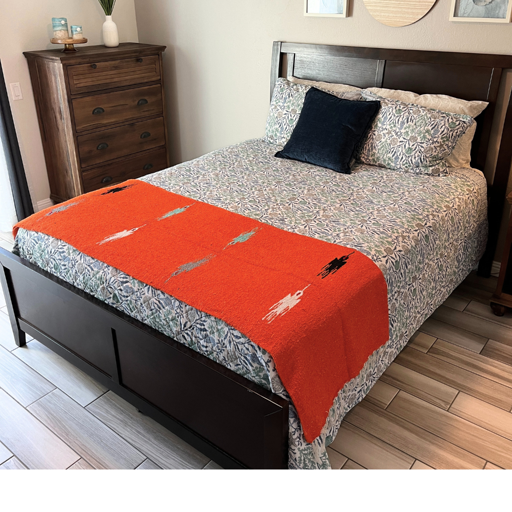 Tangerine Orange Baja Thunderbird Blanket - OVERLANDERS Outfitter