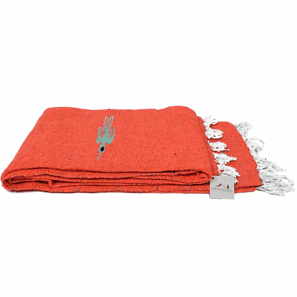 Tangerine Orange Baja Thunderbird Blanket - OVERLANDERS Outfitter