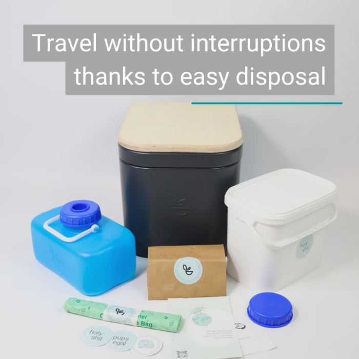 Trelino Origin M Composting toilet for Vans - We The Collective