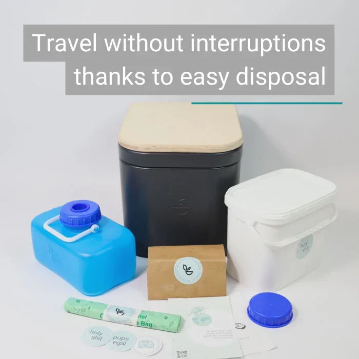 Trelino Origin M Composting toilet for Vans - OVERLANDERS Outfitter