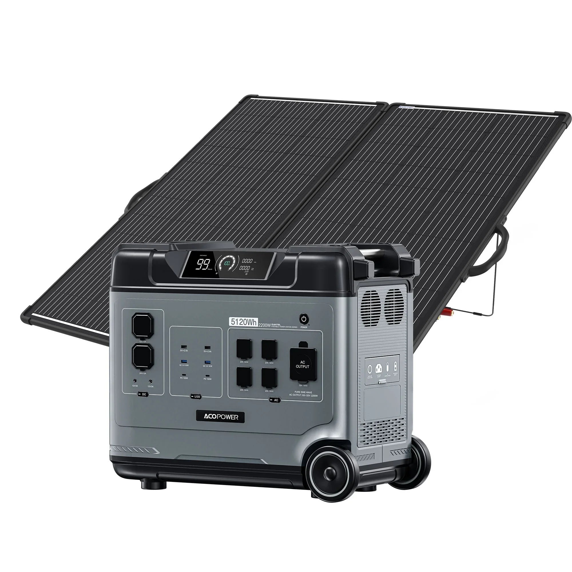 P5000 Portable Power Station 5120Wh/2200W - We The Collective
