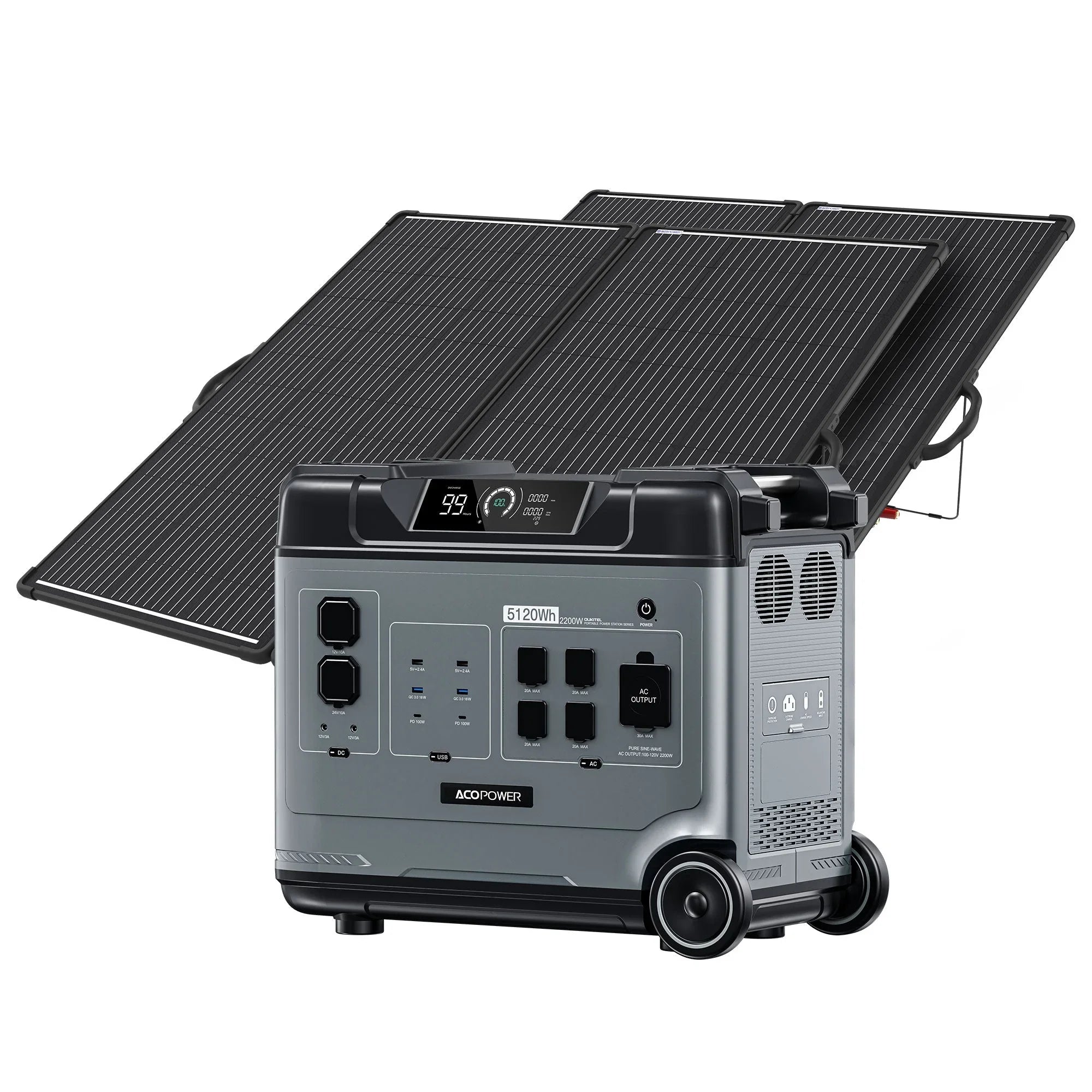P5000 Portable Power Station 5120Wh/2200W - We The Collective