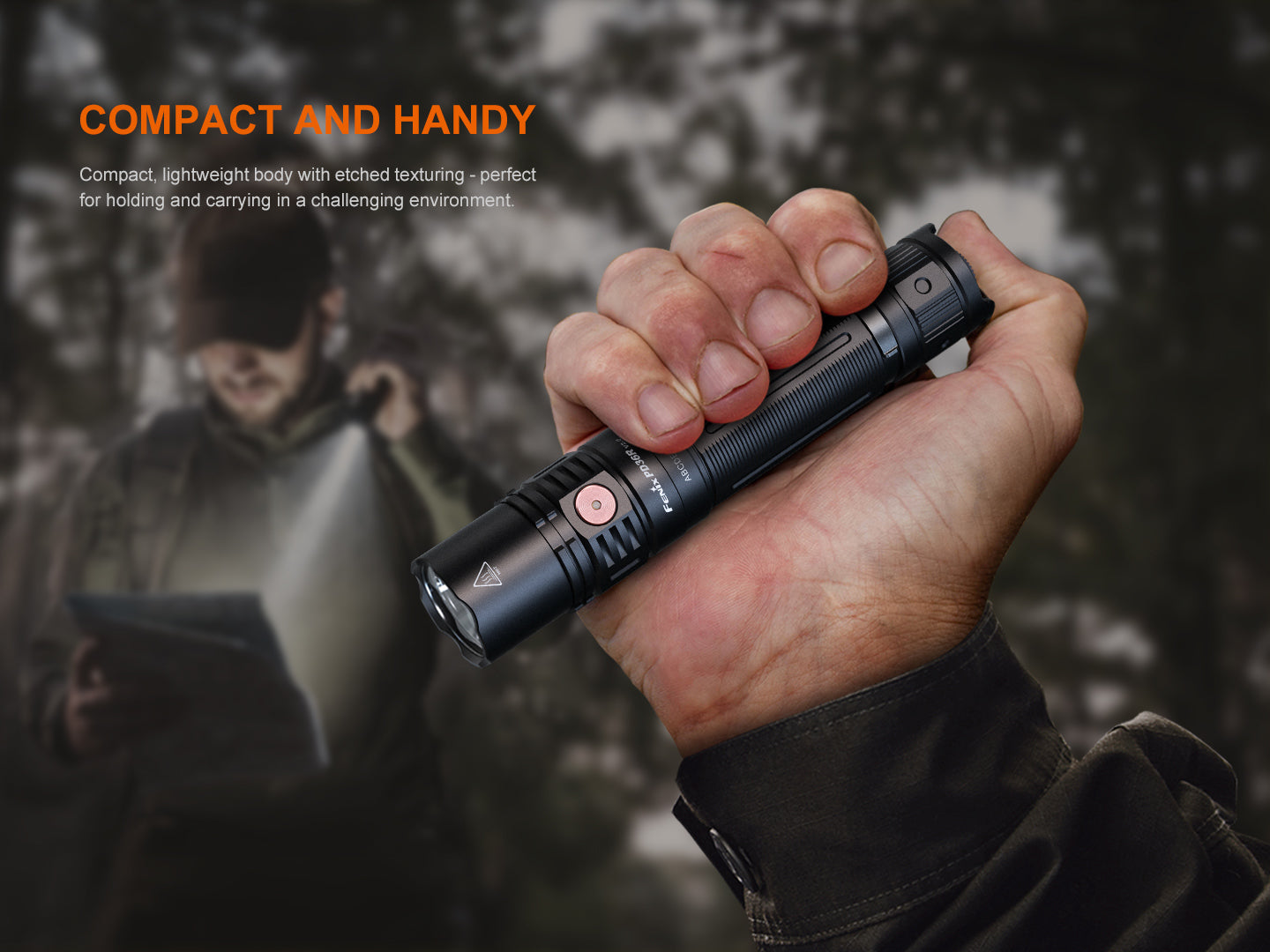 Fenix PD36R V2 Compact Rechargeable Tactical Flashlight - 1700 Lumens - We The Collective