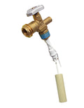 Flame King 30lb OPD valve for hog or horizontal propane cylinder, showcasing durable design and safety features.