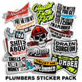 Plumbers Sticker Pack - OVERLANDERS Outfitter