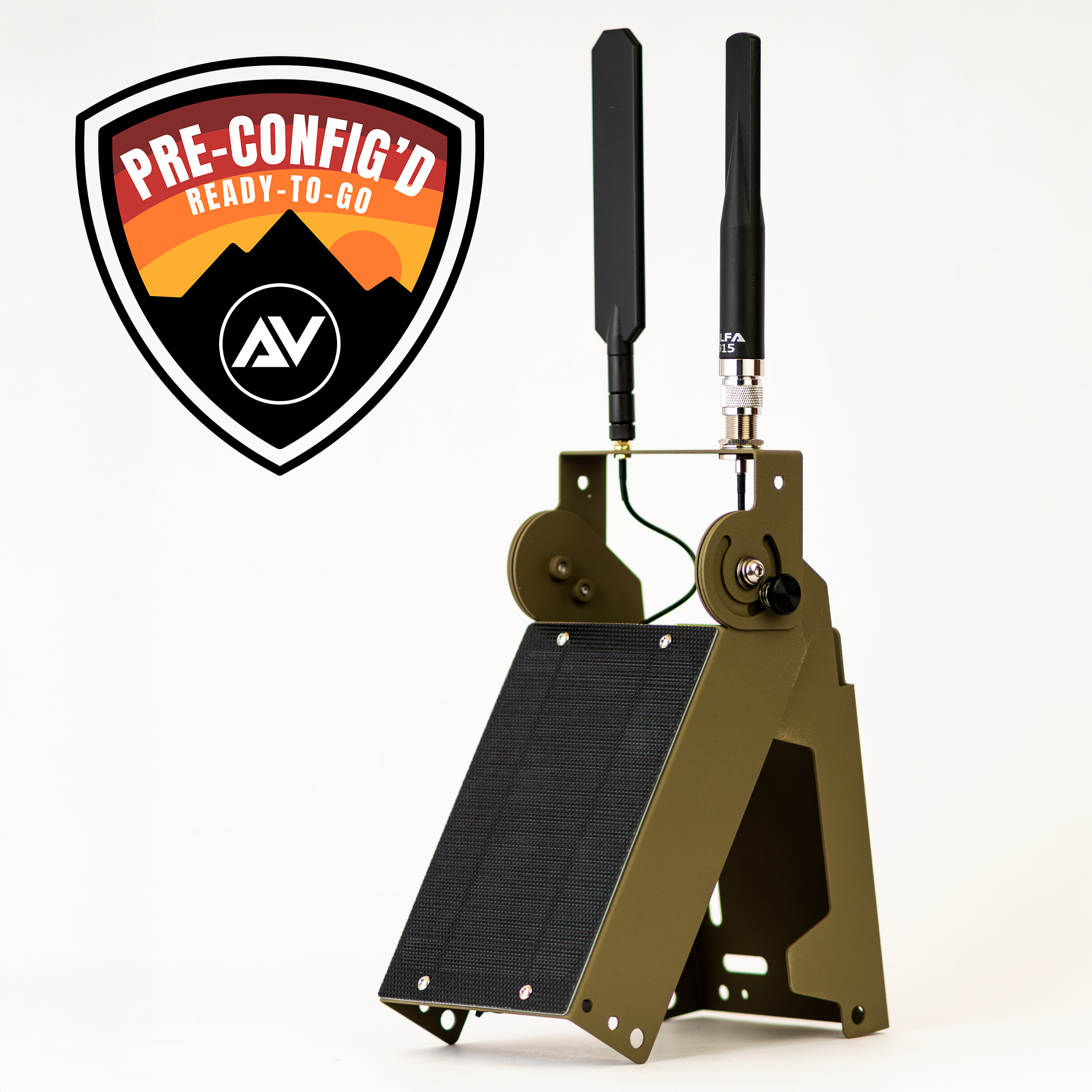 Atlavox Beacon Solar Meshtastic Node – Preconfigured - We The Collective