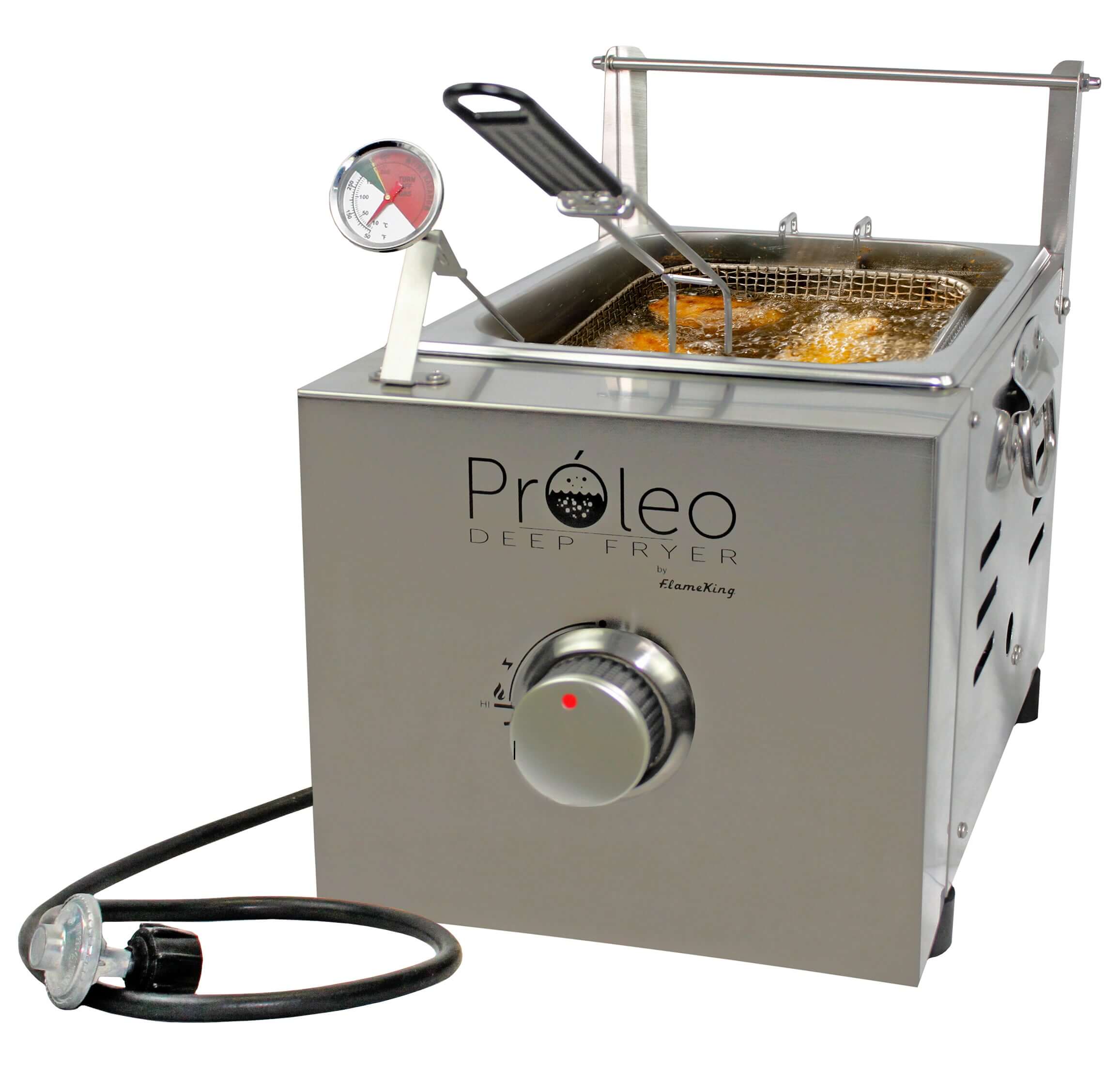 Flame King Proleo Portable Propane Deep Fryer - We The Collective