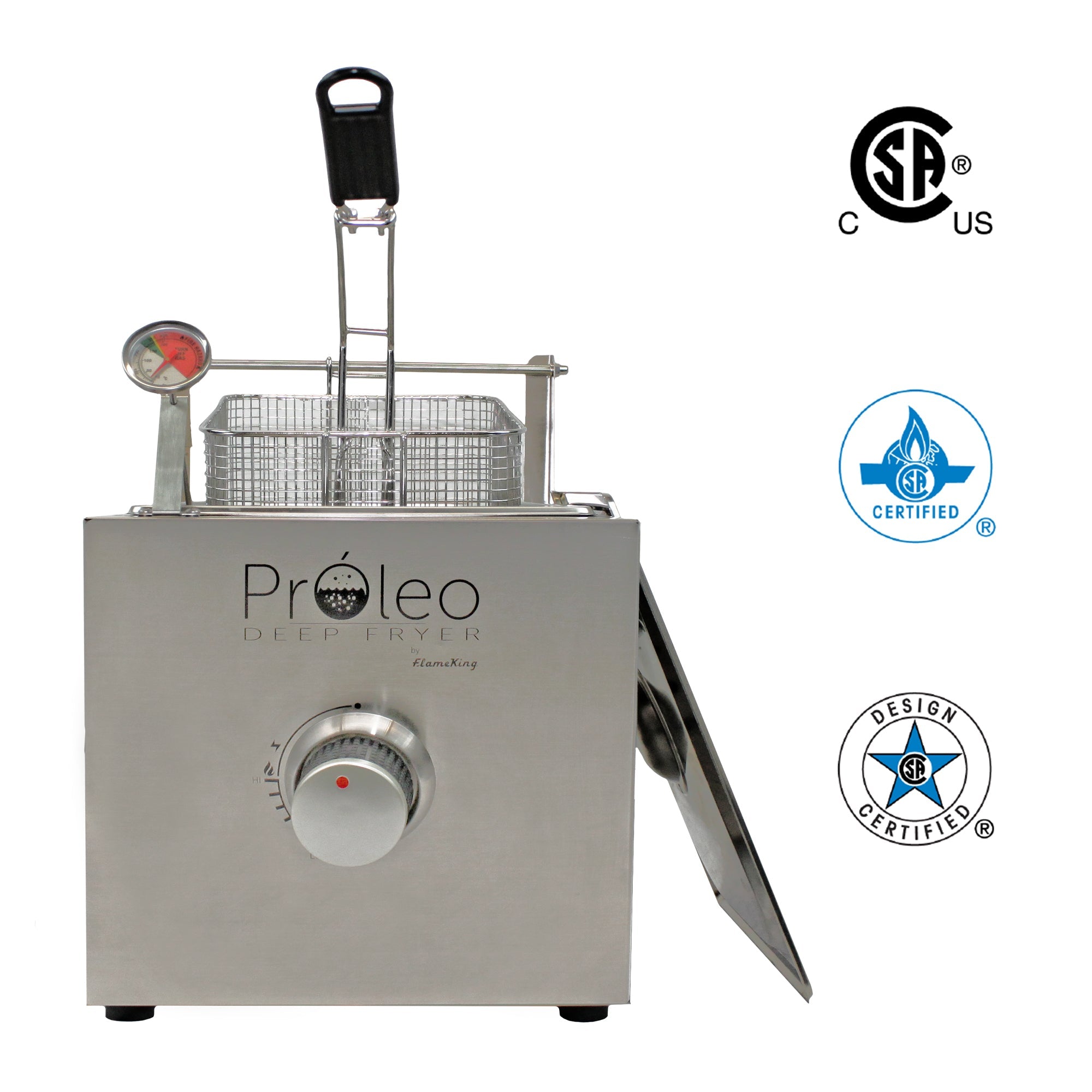 Flame King Proleo Portable Propane Deep Fryer - We The Collective
