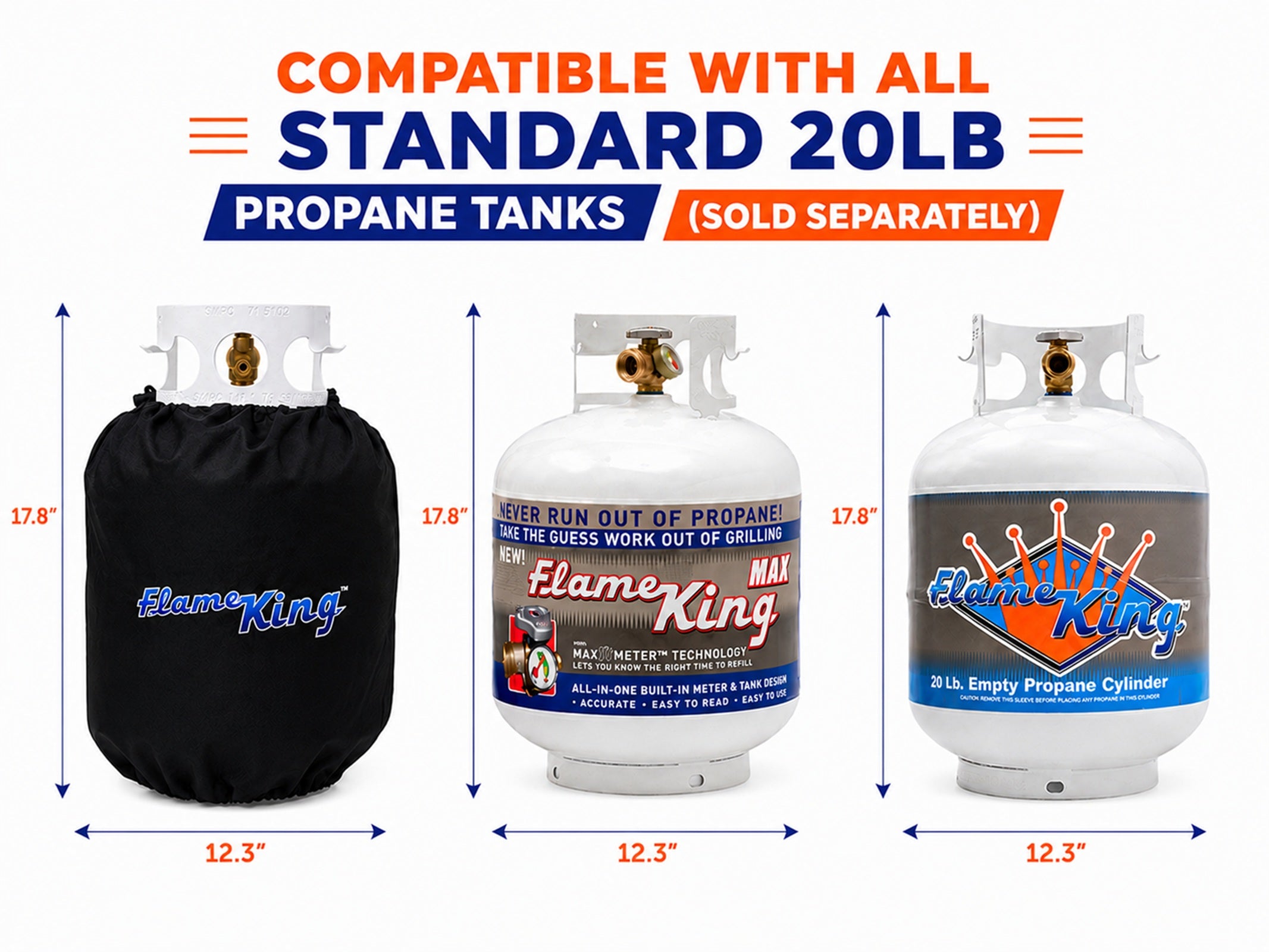 Flame King Propane Tank Cover for 20 lb Cylinder