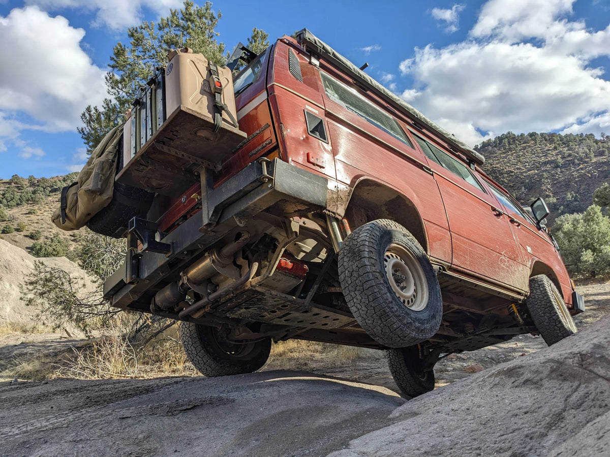 Suspension Limit Strap Set (Rear - 23") [2WD Vanagon] - OVERLANDERS Outfitter