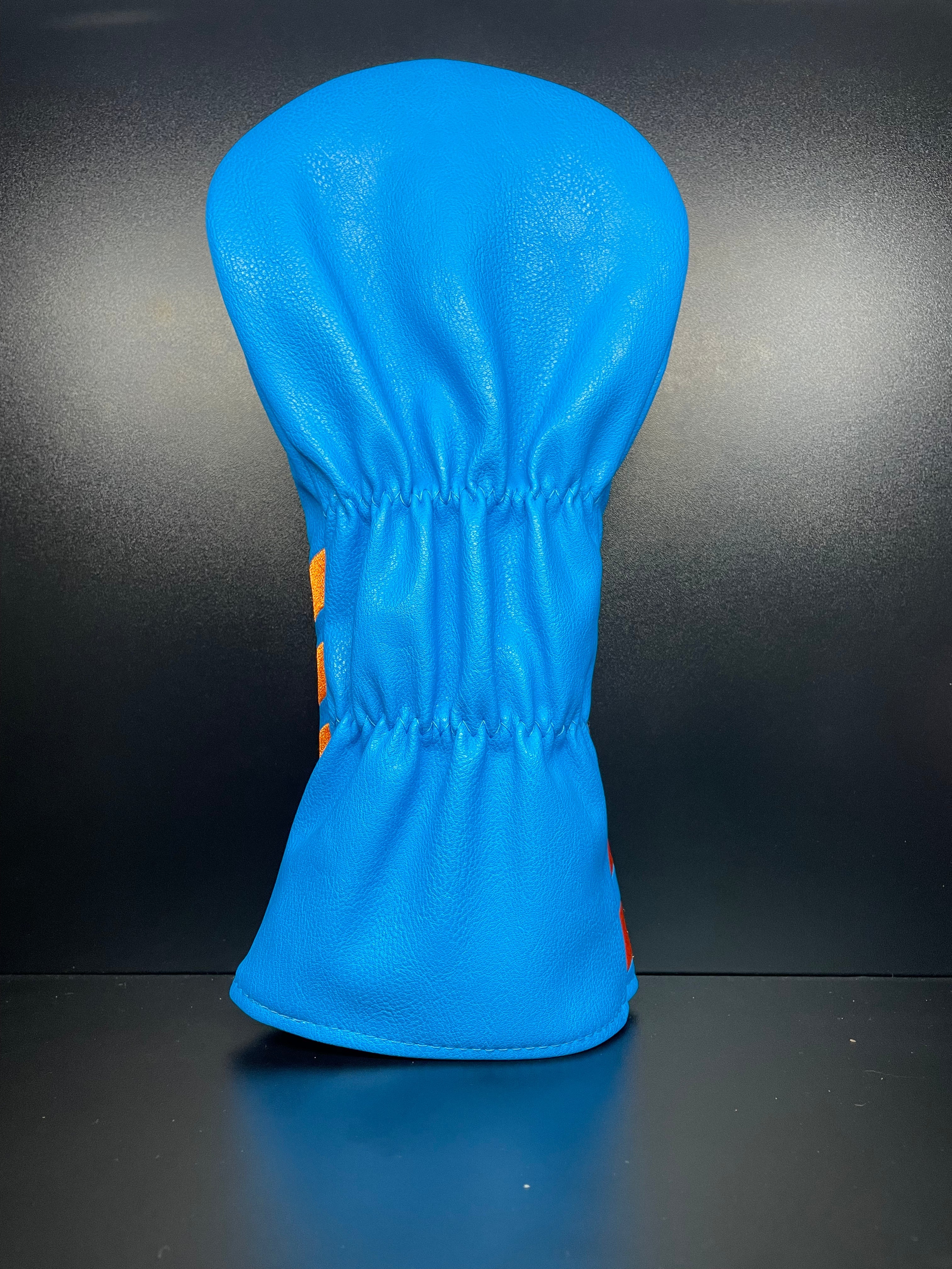 ParWestGolf Palm Tree 1.0 golf club headcover featuring a realistic palm tree design on soft fabric.