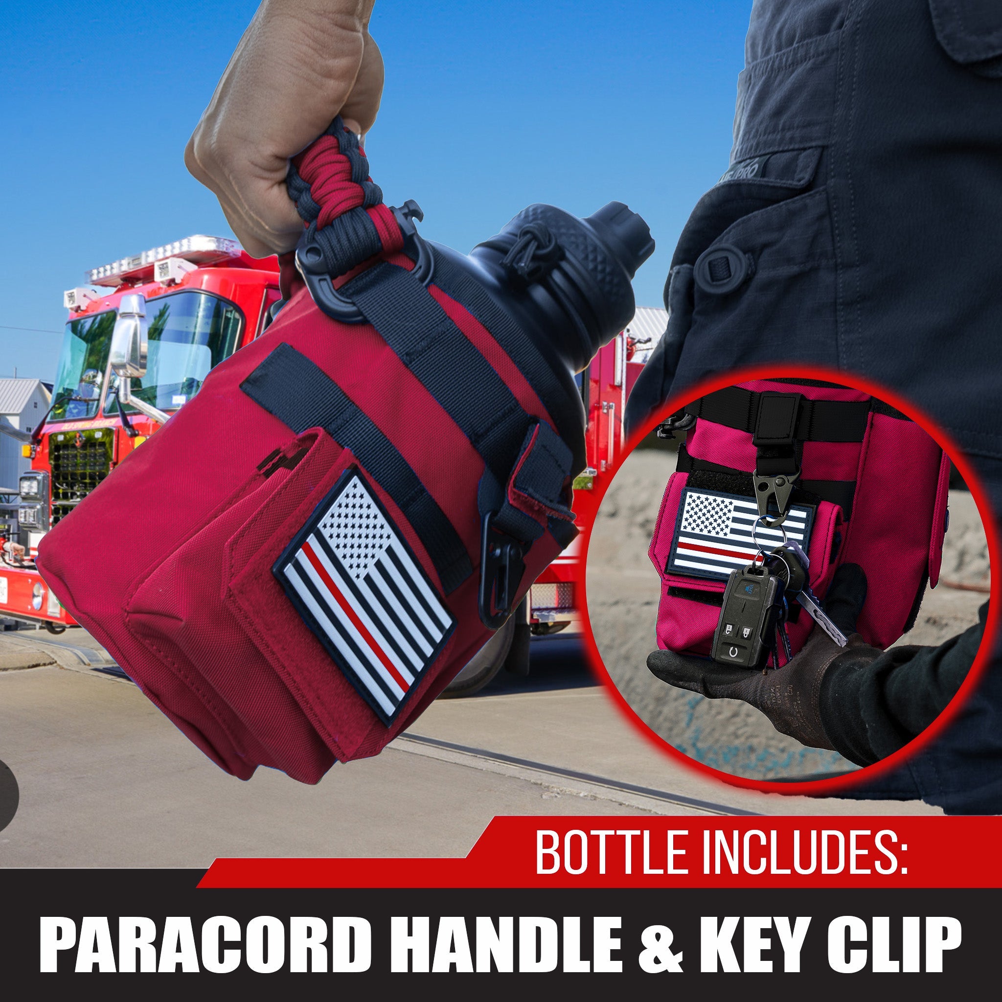 64oz Battle Bottle Water Bottles - We The Collective