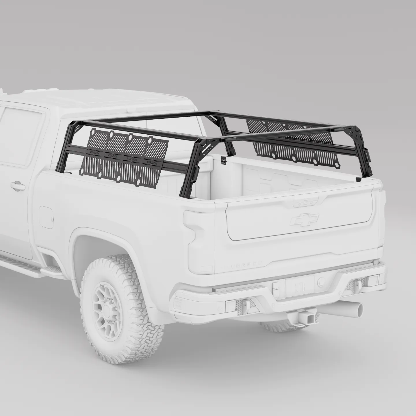 Chevy Silverado / GMC Sierra 2500HD &amp; 3500HD Pre-configured XTR1 Bed Rack - OVERLANDERS Outfitter