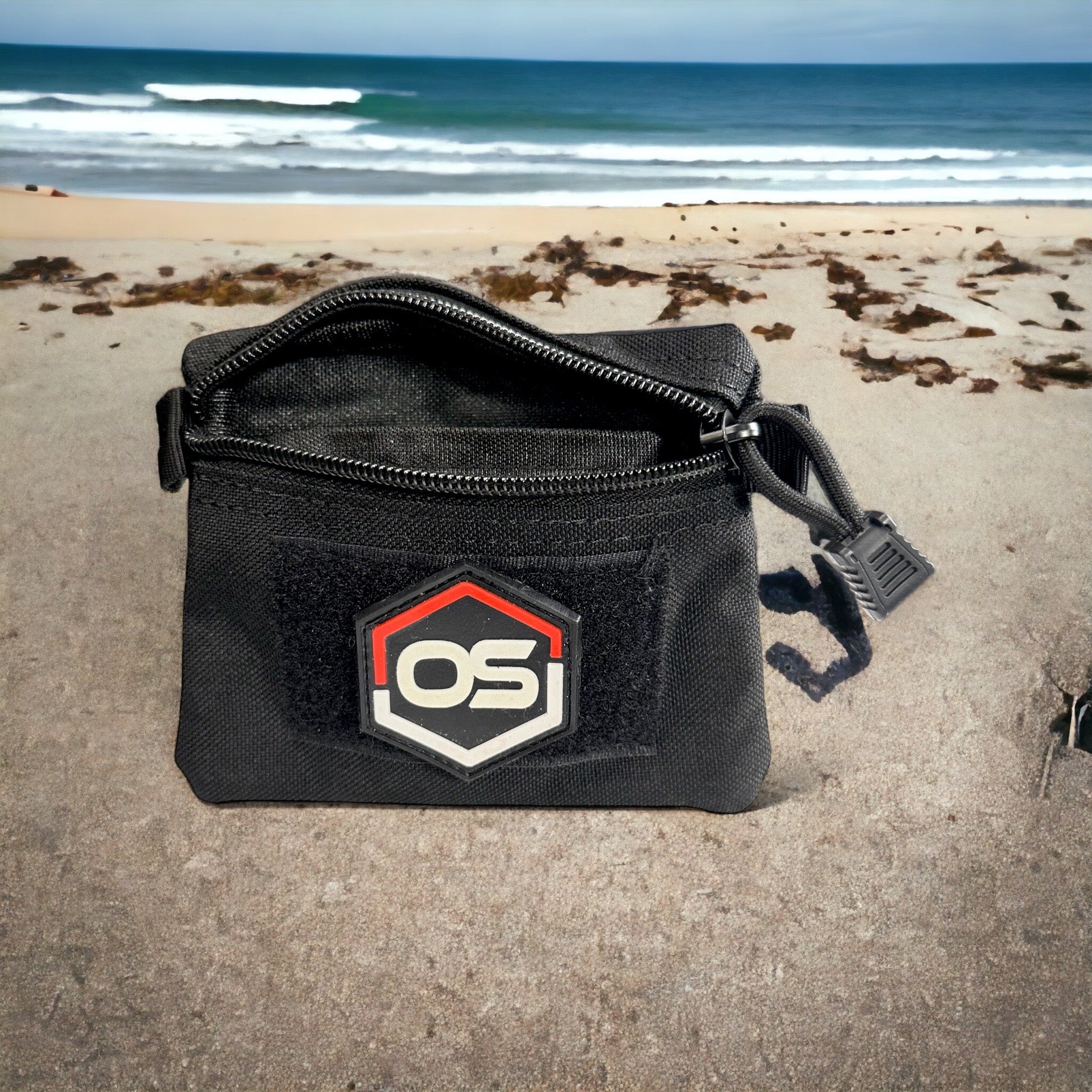 Black Tact-Pouch with OS PVC Patch - OVERLANDERS Outfitter
