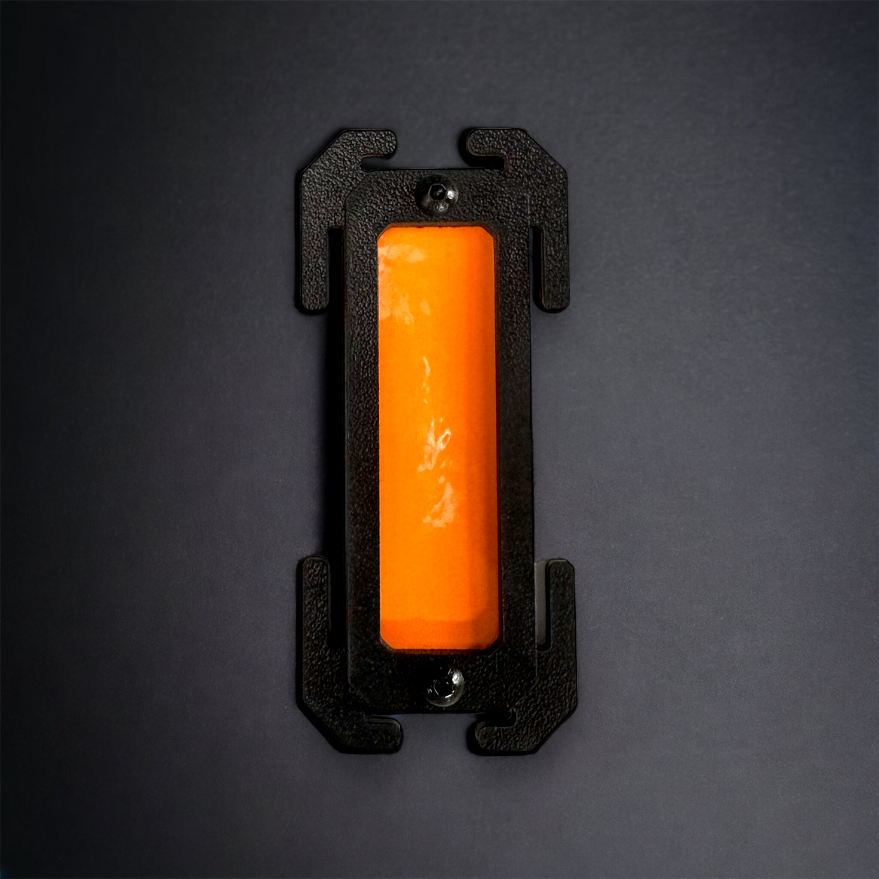 Orange Glow In The Dark Web MOLLE Identifier - OVERLANDERS Outfitter