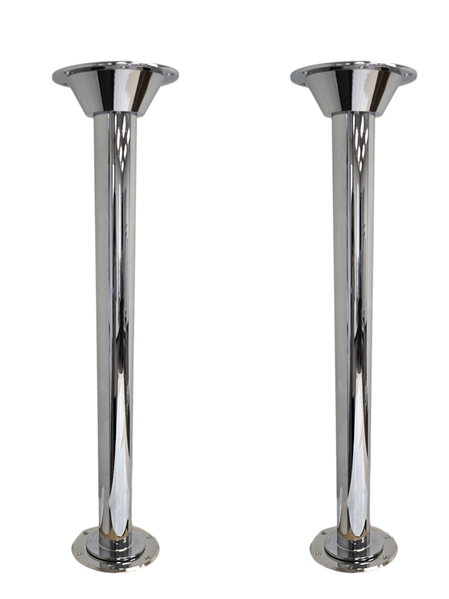 RV Table Bracket, Table Post & Flush Mount Floor Plate - Stainless Steel - OVERLANDERS Outfitter