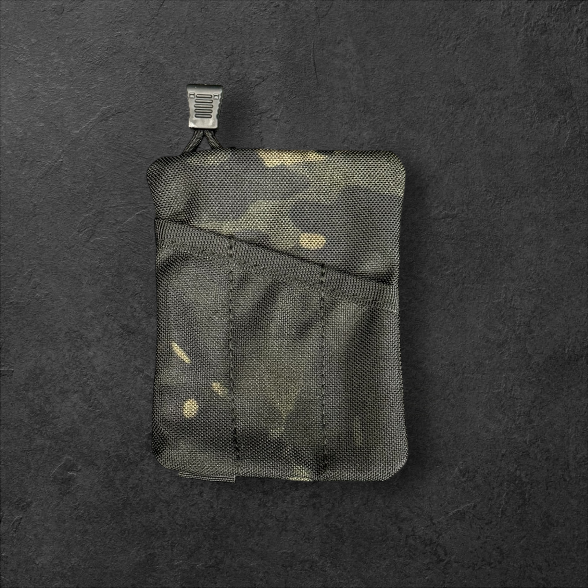 Black Multi-Cam Tact-Pouch with OS PVC Patch - OVERLANDERS Outfitter