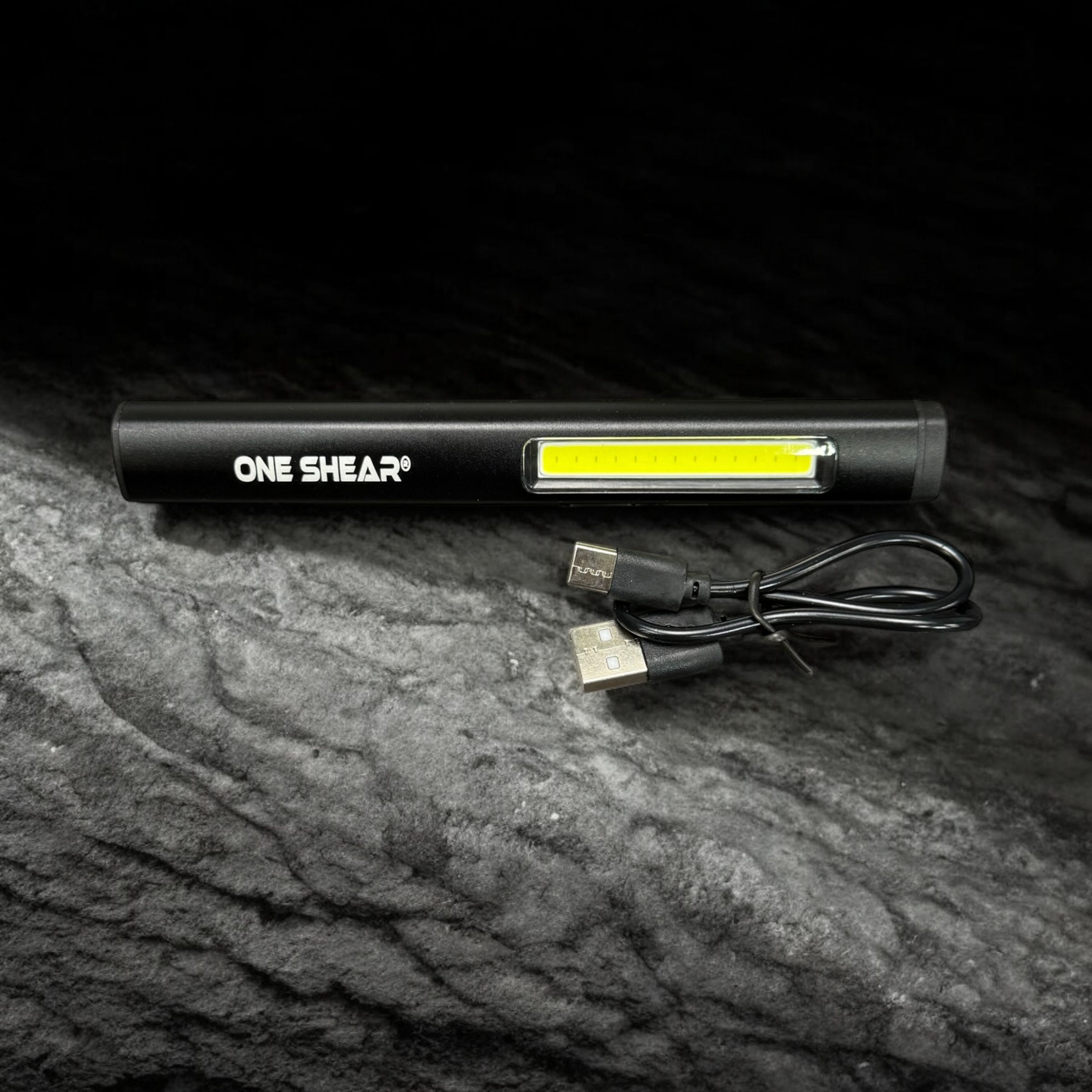 ONE SHEAR® XPE+COB Magnetic Penlight – USB-C Rechargeable LED Work Light & Flashlight - OVERLANDERS Outfitter