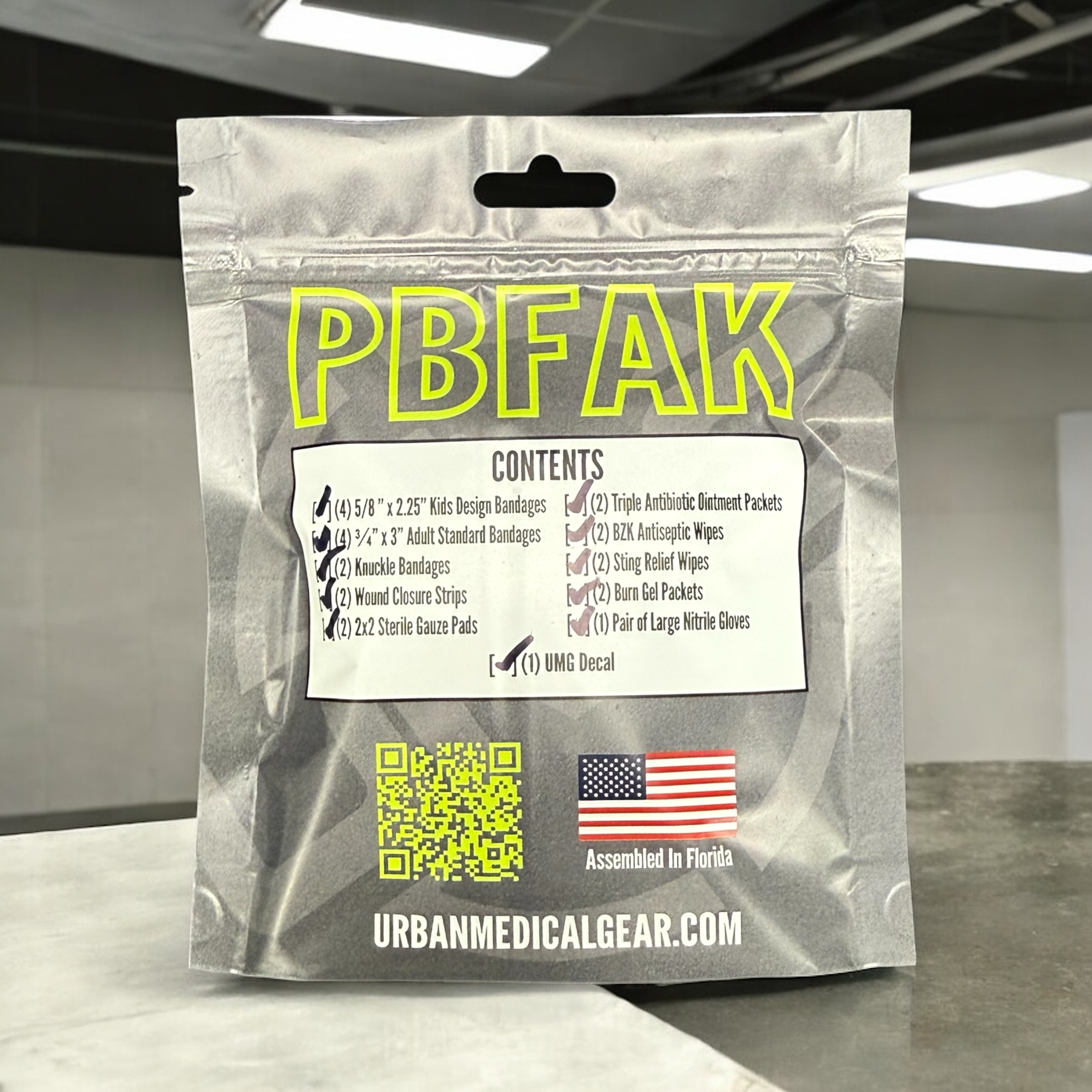 PBFAK Ouch Pouch | Personal Bandage First Aid Kit - OVERLANDERS Outfitter