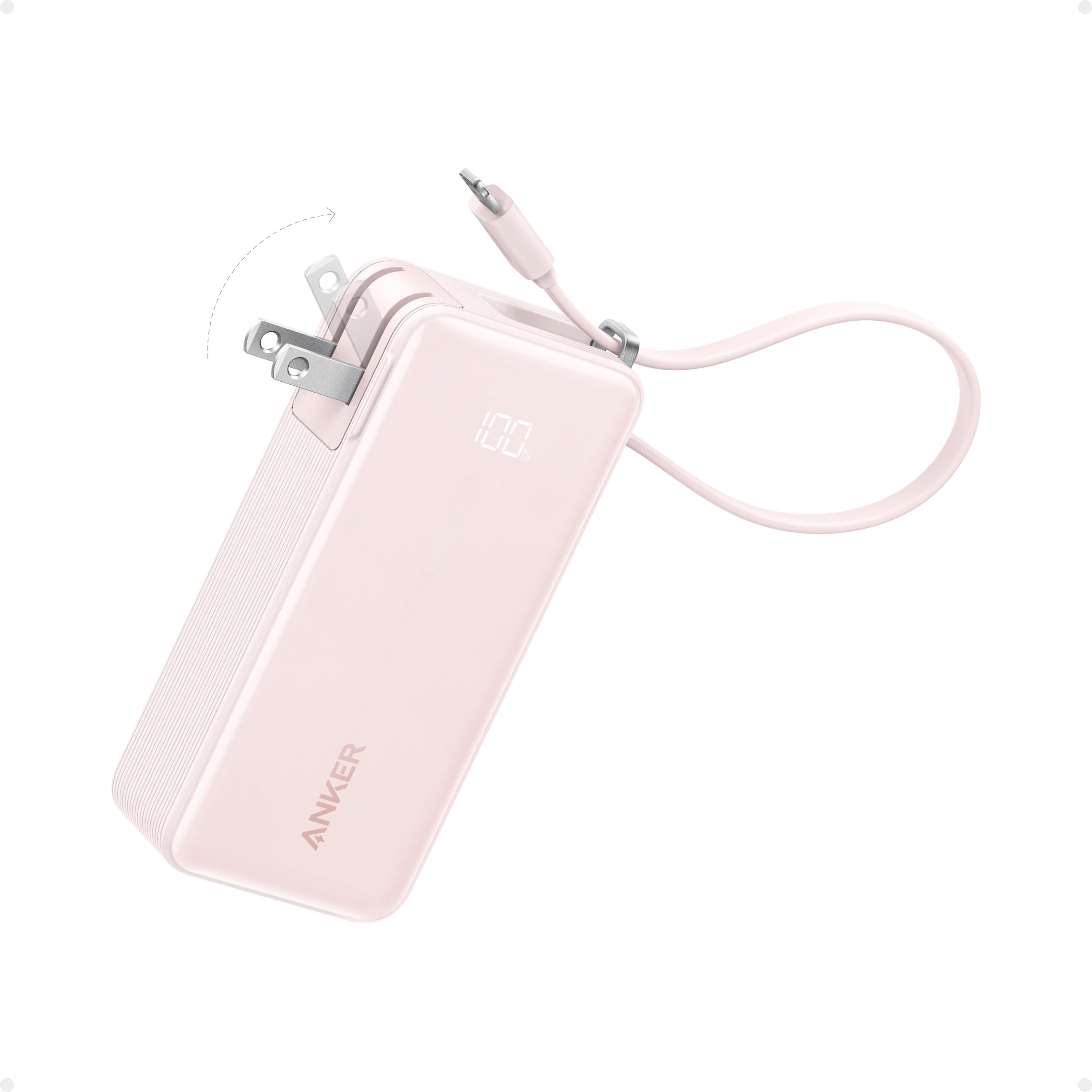 Anker Power Bank (10K, Fusion, Built-In Cable) - We The Collective