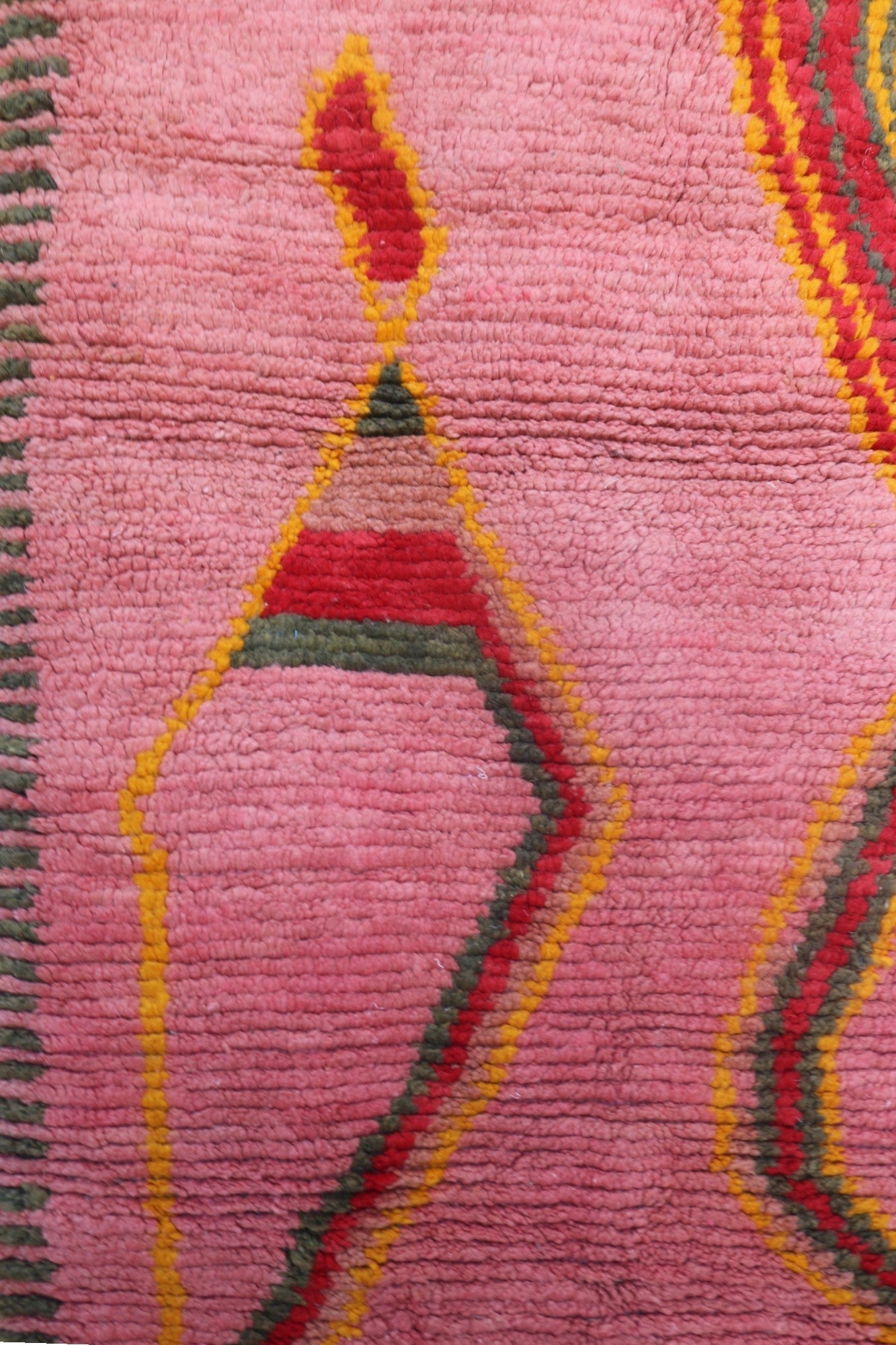Limra Berber Rug – Pink Moroccan Wool Rug - We The Collective