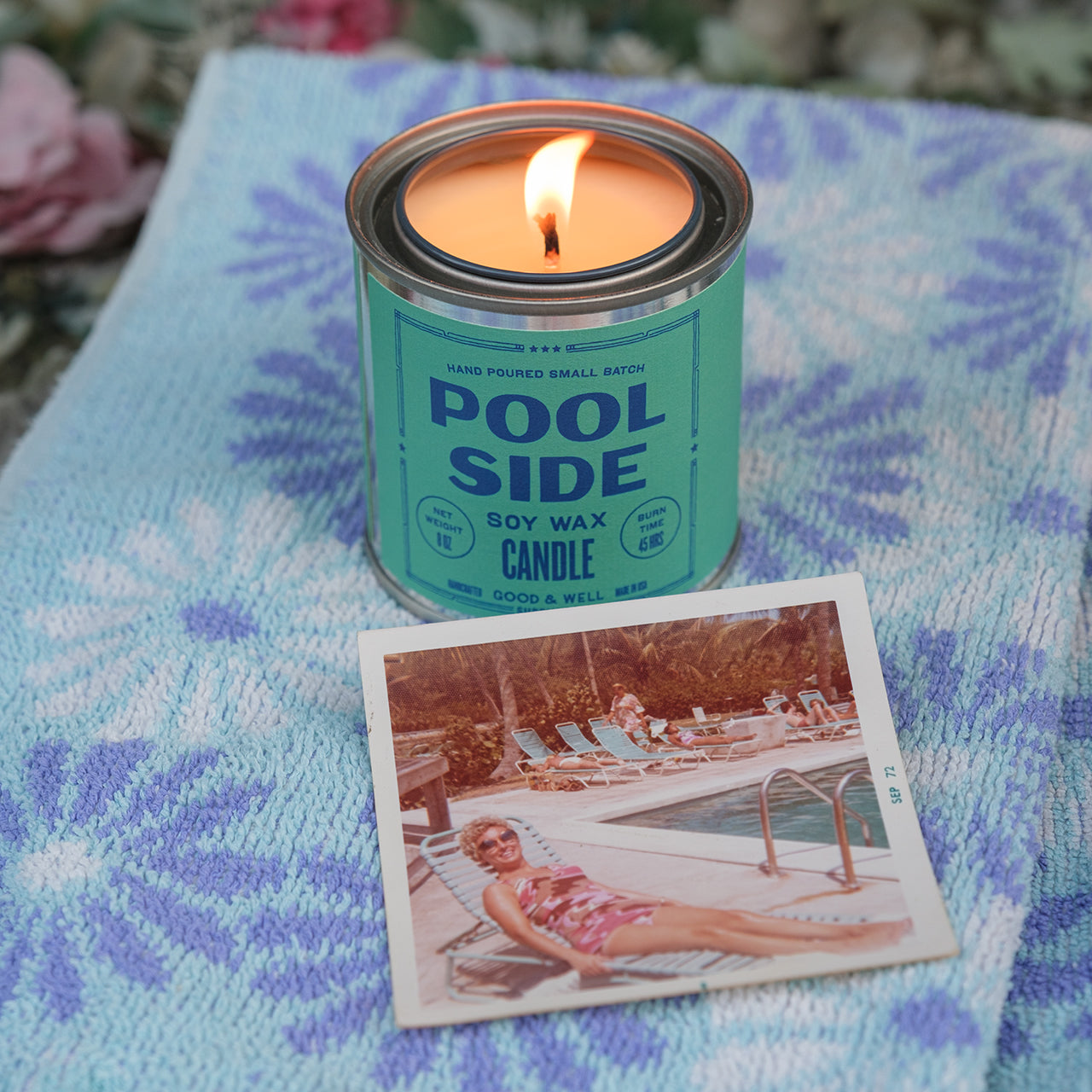 Poolside Happy Place Candle - We The Collective
