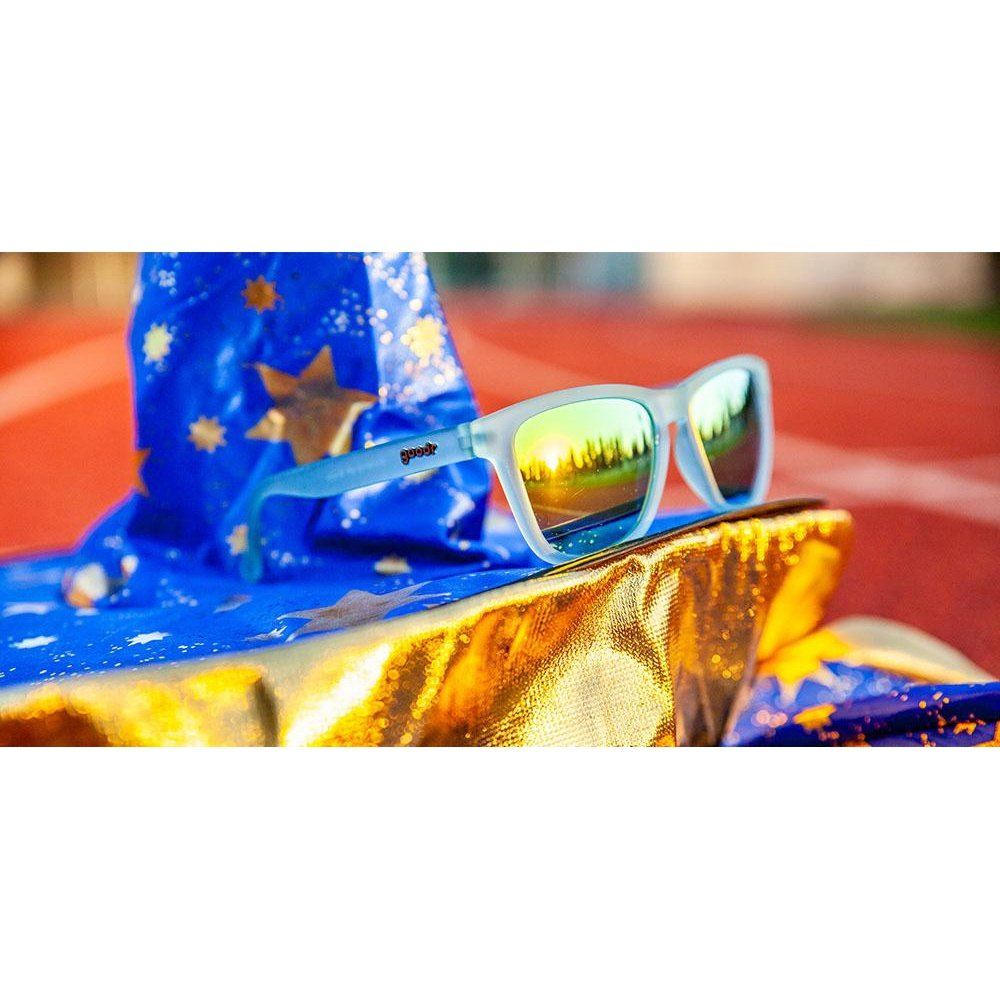 Rare Air Discs "Sunbathing With Wizards" OG Premium sunglasses, stylish accessories with dark tinted lenses and unique frame design.