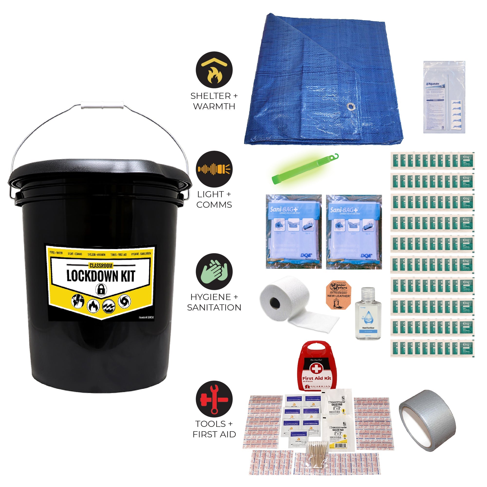 Emergency Classroom Lockdown Kit - OVERLANDERS Outfitter