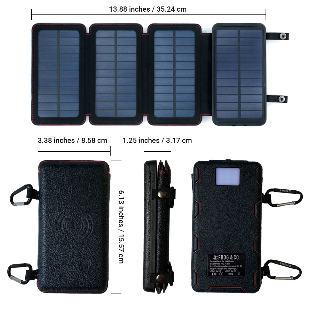 QuadraPro Solar Power Bank - OVERLANDERS Outfitter