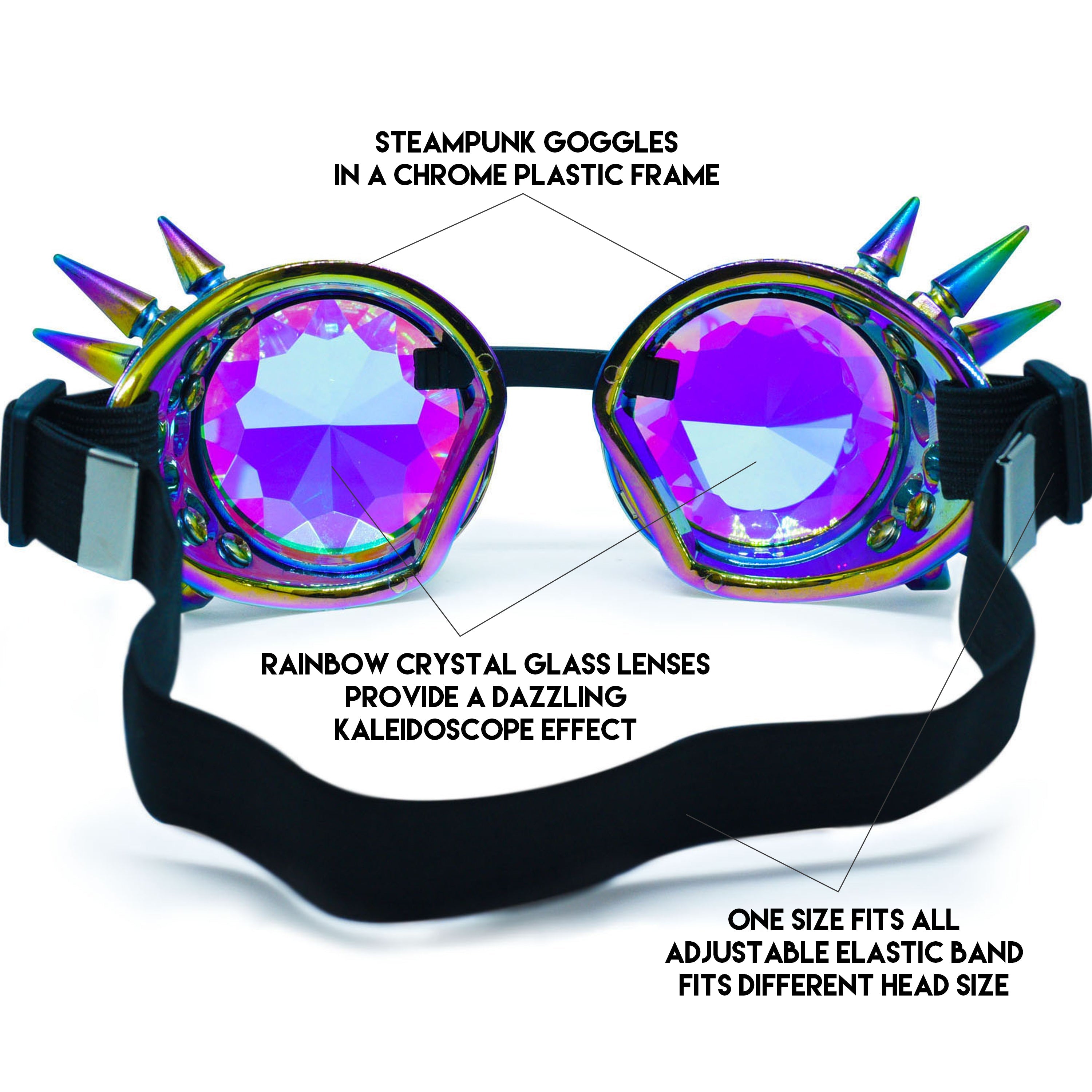Steampunk Goggles and Kaleidoscope Glasses - OVERLANDERS Outfitter